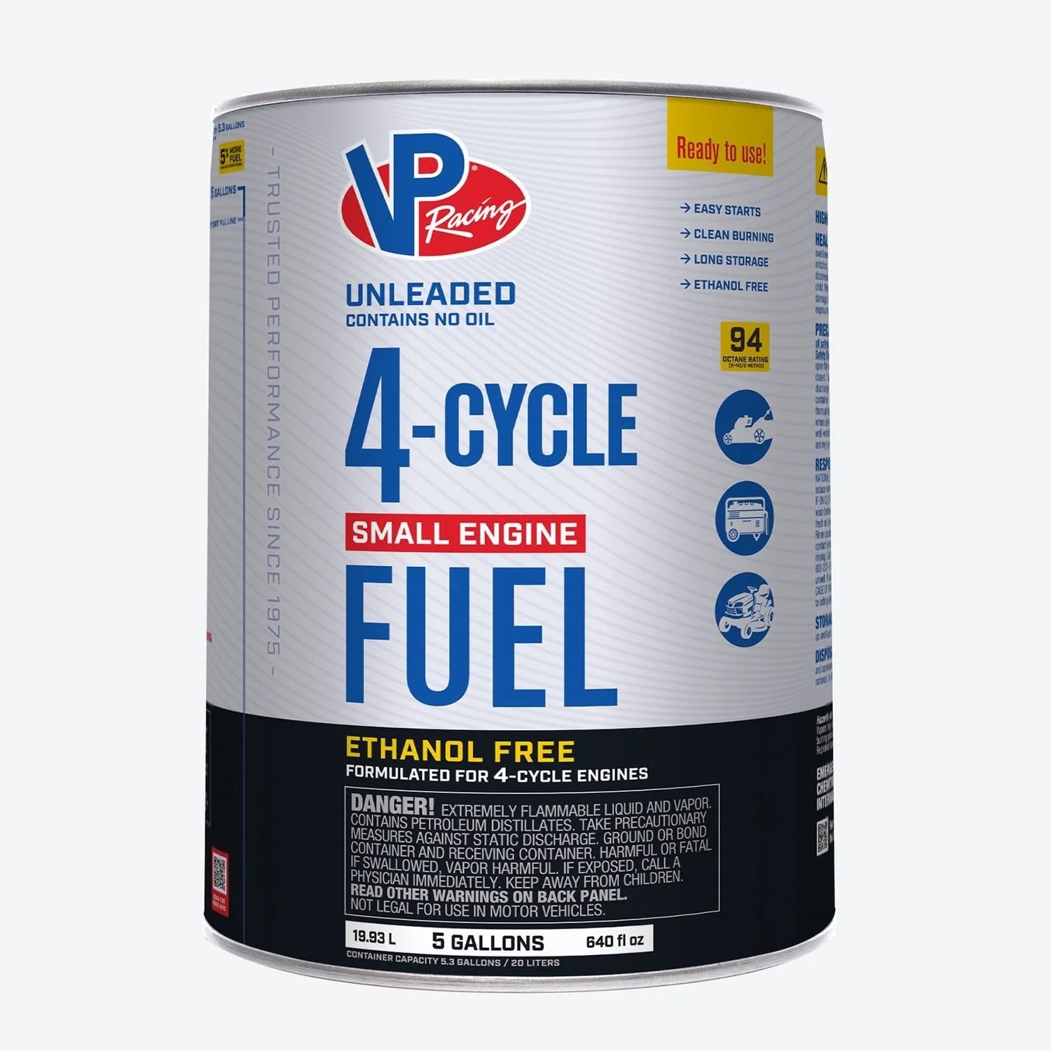VP 4-Cycle Fuel: Ethanol-Free Small Engine Fuel-6202