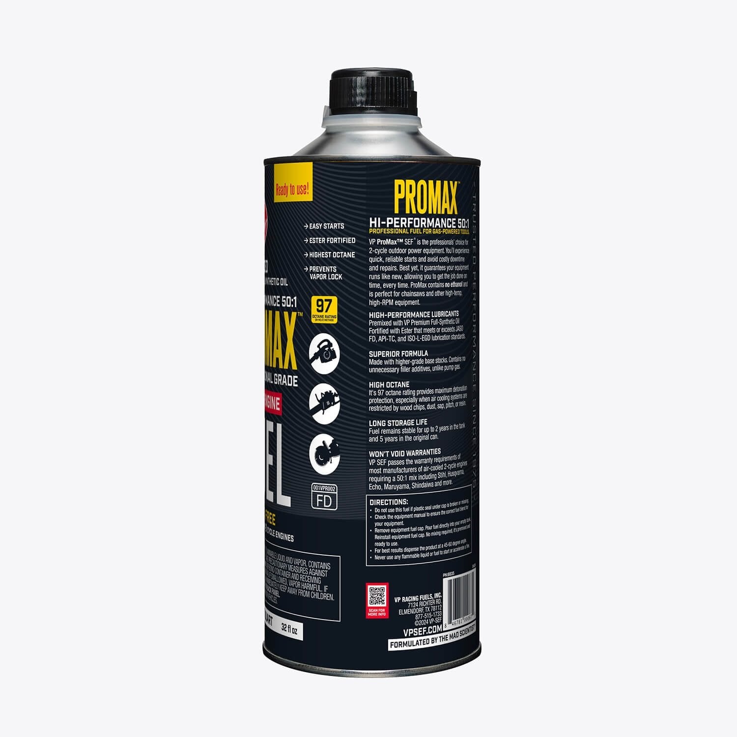 VP ProMax™ 50:1 Premix 2 Cycle Fuel for Small Engines-6832