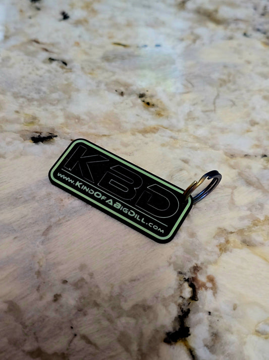 "KBD" Keychain - Glow in the Dark