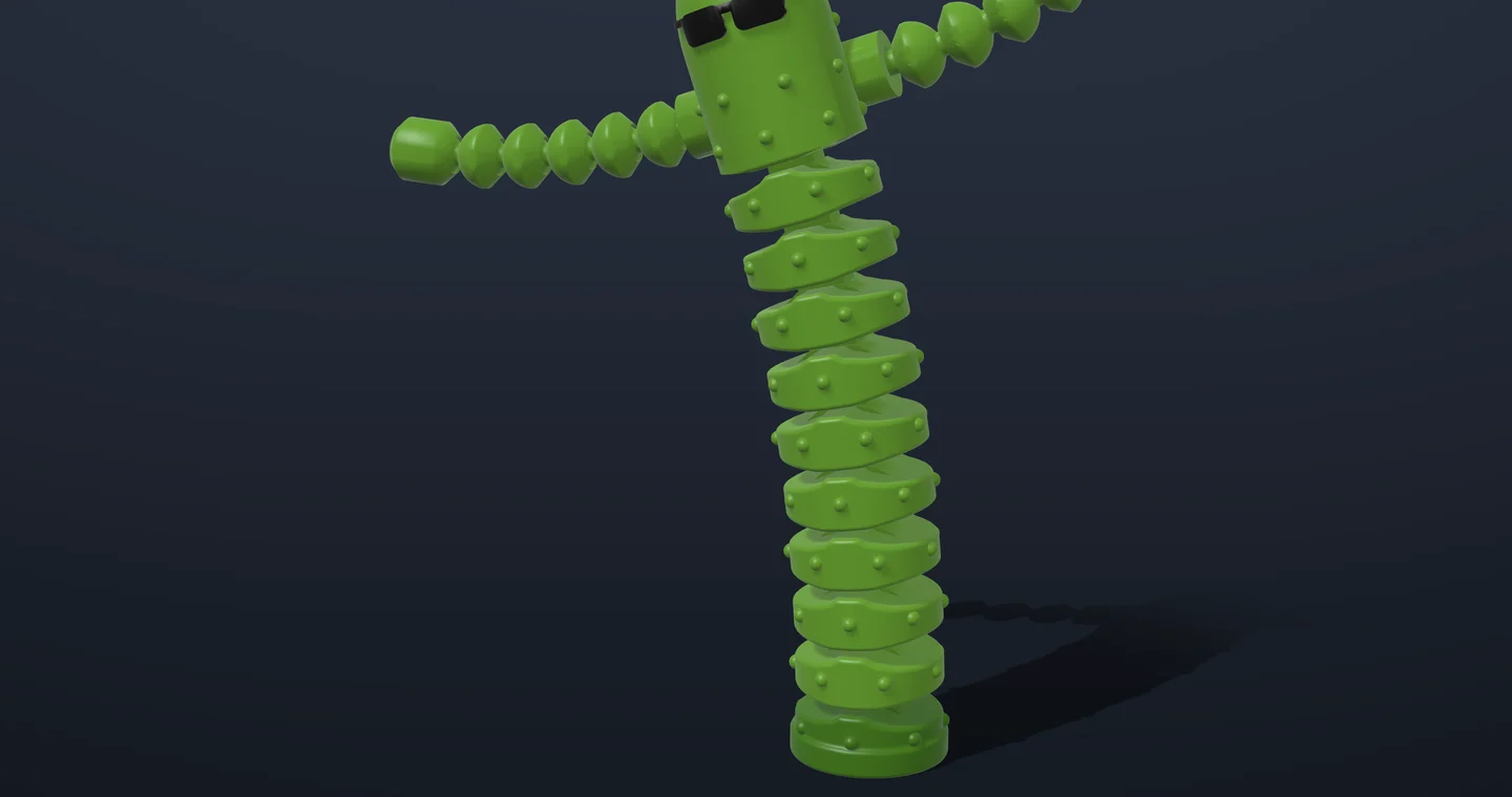 Wiggle toy render
